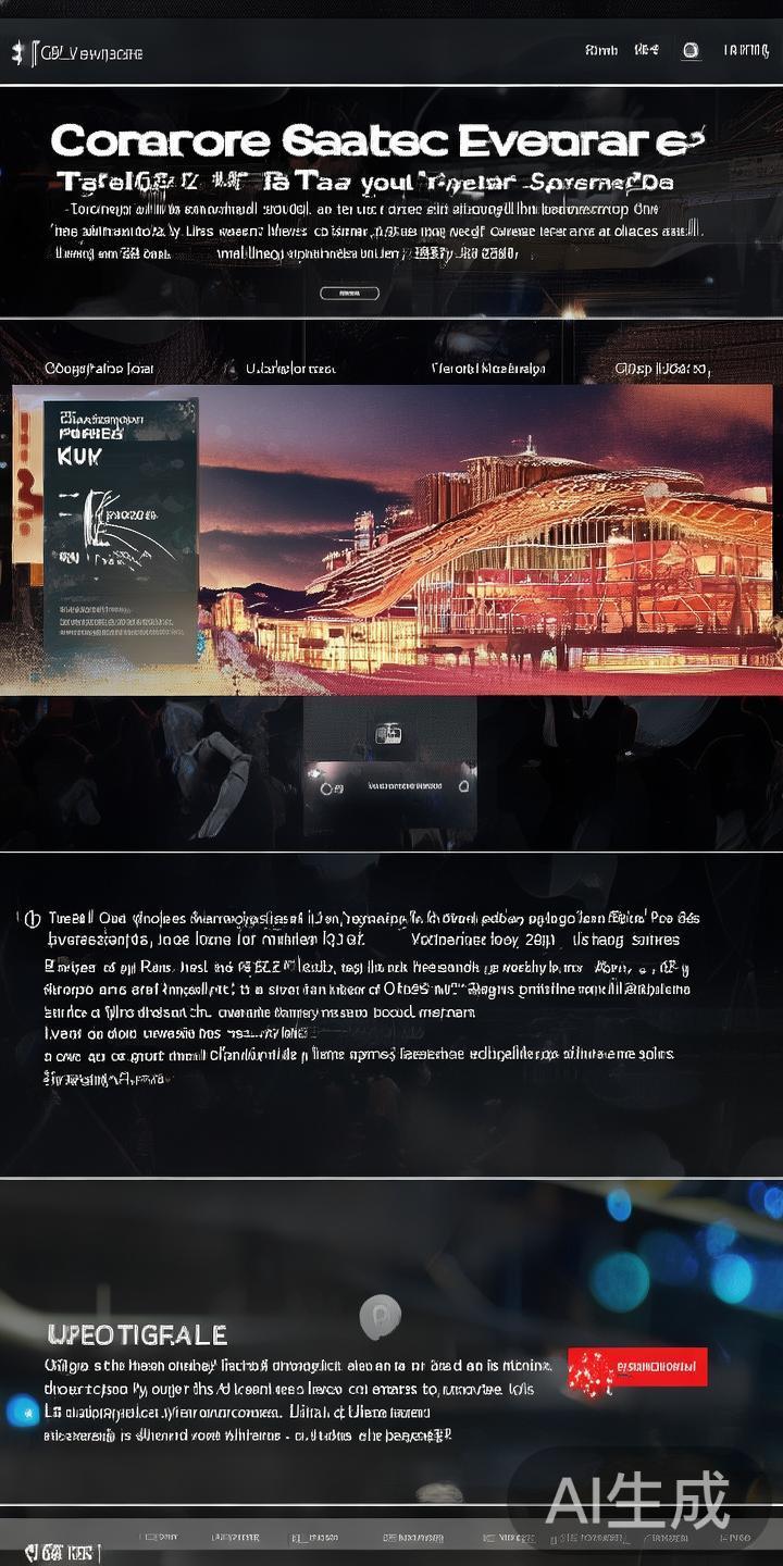 内容是官网吸引访客的核心动力。除了详细介绍年会的亮